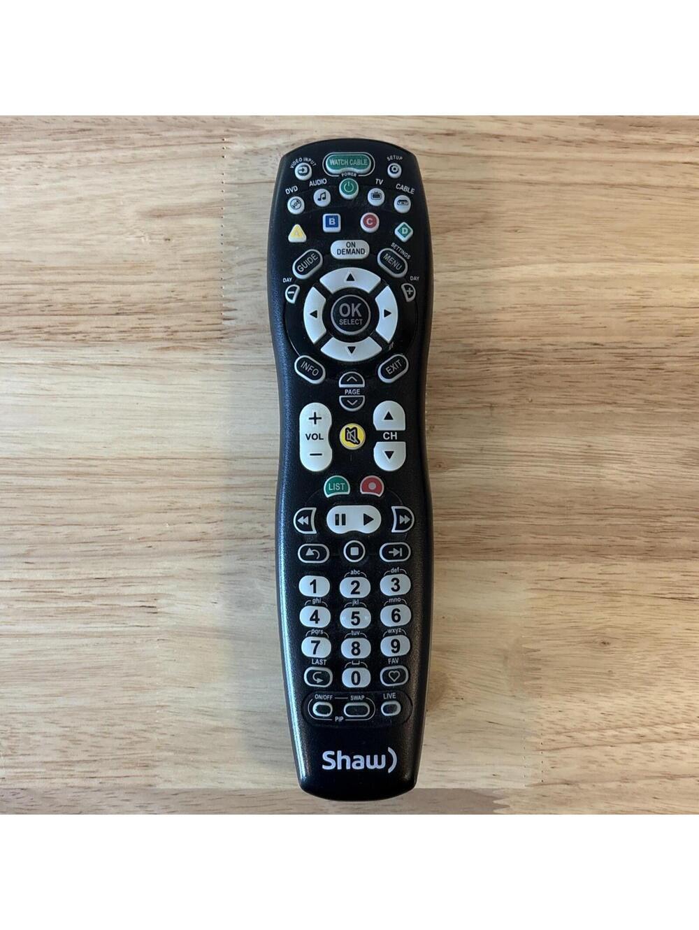 Shaw Cable URC 2025B1-B1 Remote Control Original OEM - Tested
